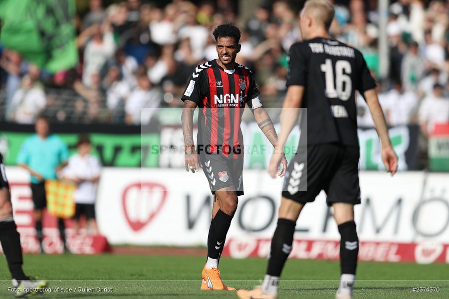Michael Dellinger, Sachs-Stadion, Schweinfurt, 15.08.2023, sport, action, BFV, Fussball, Saison 2023/2024, 2. Runde, Toto-Pokal, TSV, FCS, TSV Aubstadt, 1. FC Schweinfurt 05 - Bild-ID: 2374370