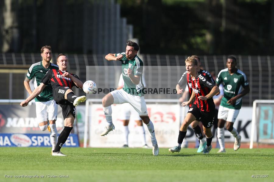 Severo Sturm, Sachs-Stadion, Schweinfurt, 15.08.2023, sport, action, BFV, Fussball, Saison 2023/2024, 2. Runde, Toto-Pokal, TSV, FCS, TSV Aubstadt, 1. FC Schweinfurt 05 - Bild-ID: 2374397