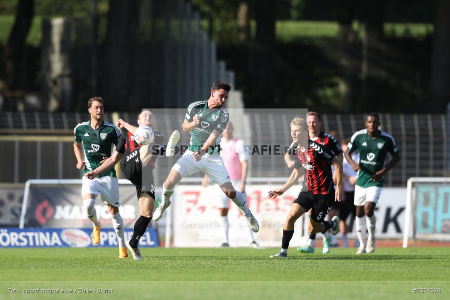 Severo Sturm, Sachs-Stadion, Schweinfurt, 15.08.2023, sport, action, BFV, Fussball, Saison 2023/2024, 2. Runde, Toto-Pokal, TSV, FCS, TSV Aubstadt, 1. FC Schweinfurt 05 - Bild-ID: 2374398
