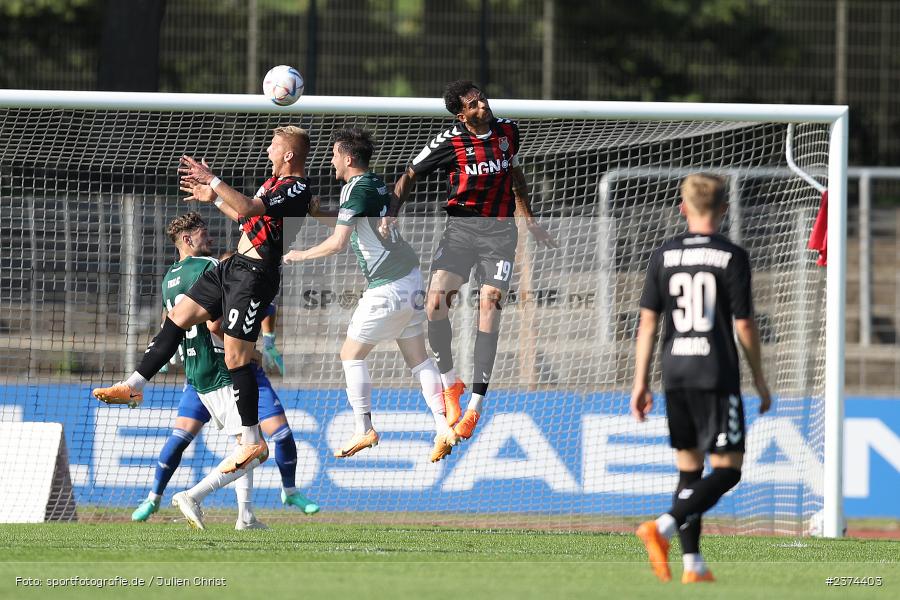 Michael Dellinger, Sachs-Stadion, Schweinfurt, 15.08.2023, sport, action, BFV, Fussball, Saison 2023/2024, 2. Runde, Toto-Pokal, TSV, FCS, TSV Aubstadt, 1. FC Schweinfurt 05 - Bild-ID: 2374403