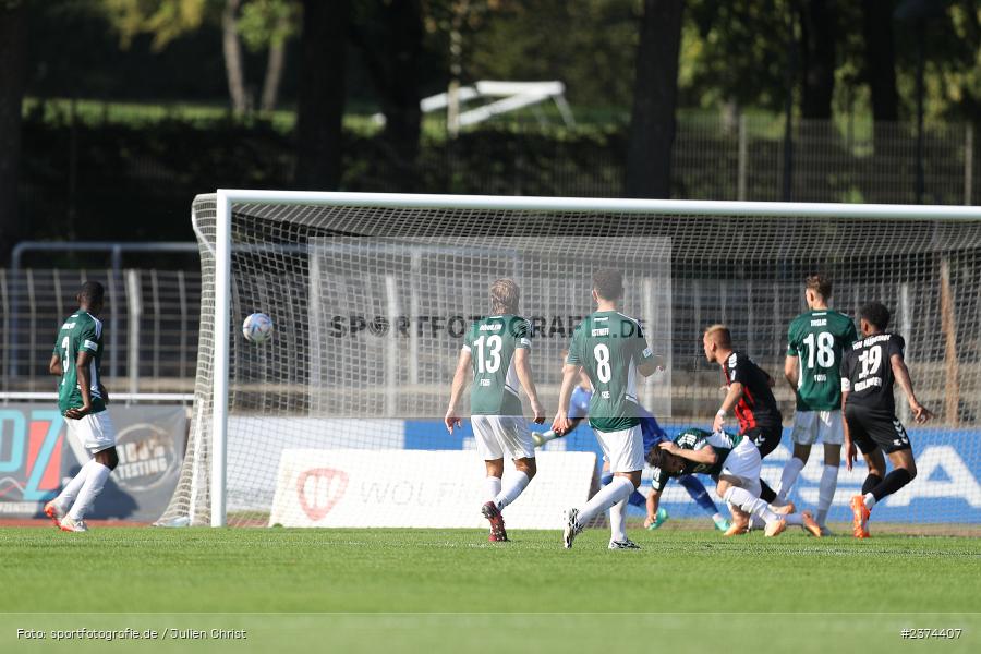 Michael Dellinger, Sachs-Stadion, Schweinfurt, 15.08.2023, sport, action, BFV, Fussball, Saison 2023/2024, 2. Runde, Toto-Pokal, TSV, FCS, TSV Aubstadt, 1. FC Schweinfurt 05 - Bild-ID: 2374407