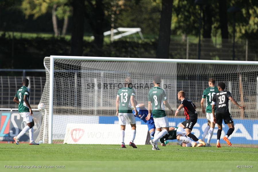 Michael Dellinger, Sachs-Stadion, Schweinfurt, 15.08.2023, sport, action, BFV, Fussball, Saison 2023/2024, 2. Runde, Toto-Pokal, TSV, FCS, TSV Aubstadt, 1. FC Schweinfurt 05 - Bild-ID: 2374409