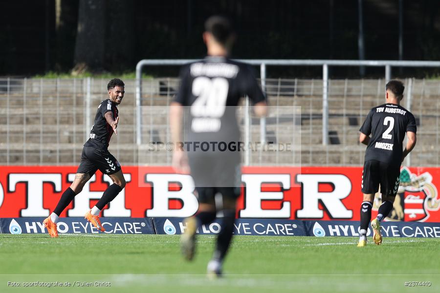 Michael Dellinger, Sachs-Stadion, Schweinfurt, 15.08.2023, sport, action, BFV, Fussball, Saison 2023/2024, 2. Runde, Toto-Pokal, TSV, FCS, TSV Aubstadt, 1. FC Schweinfurt 05 - Bild-ID: 2374410