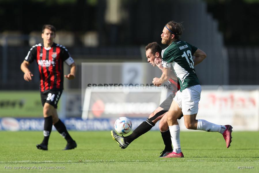 Kristian Böhnlein, Sachs-Stadion, Schweinfurt, 15.08.2023, sport, action, BFV, Fussball, Saison 2023/2024, 2. Runde, Toto-Pokal, TSV, FCS, TSV Aubstadt, 1. FC Schweinfurt 05 - Bild-ID: 2374447
