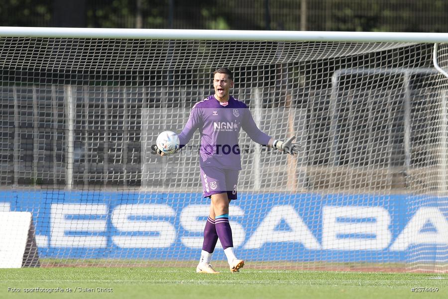 Maximilian Weisbäcker, Sachs-Stadion, Schweinfurt, 15.08.2023, sport, action, BFV, Fussball, Saison 2023/2024, 2. Runde, Toto-Pokal, TSV, FCS, TSV Aubstadt, 1. FC Schweinfurt 05 - Bild-ID: 2374469