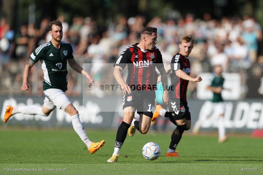 Martin Thomann, Sachs-Stadion, Schweinfurt, 15.08.2023, sport, action, BFV, Fussball, Saison 2023/2024, 2. Runde, Toto-Pokal, TSV, FCS, TSV Aubstadt, 1. FC Schweinfurt 05 - Bild-ID: 2374502