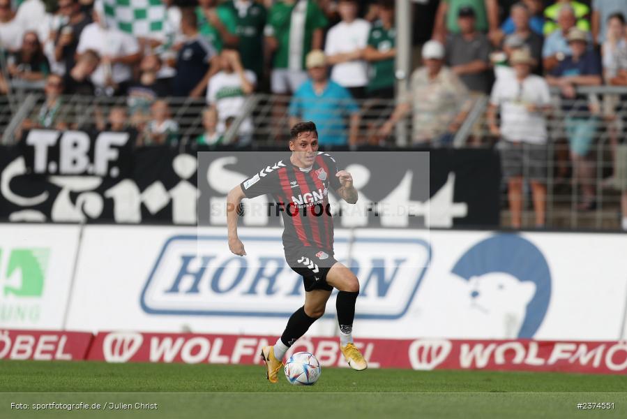 Martin Thomann, Sachs-Stadion, Schweinfurt, 15.08.2023, sport, action, BFV, Fussball, Saison 2023/2024, 2. Runde, Toto-Pokal, TSV, FCS, TSV Aubstadt, 1. FC Schweinfurt 05 - Bild-ID: 2374551 Martin Thomann, Sachs-Stadion, Schweinfurt, 15.08.2023, sport, action, BFV, Fussball, Saison 2023/2024, 2. Runde, Toto-Pokal, TSV, FCS, TSV Aubstadt, 1. FC Schweinfurt 05 - Bild-ID: 2374551