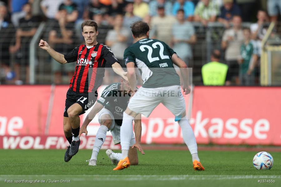 Leonard Langhans, Sachs-Stadion, Schweinfurt, 15.08.2023, sport, action, BFV, Fussball, Saison 2023/2024, 2. Runde, Toto-Pokal, TSV, FCS, TSV Aubstadt, 1. FC Schweinfurt 05 - Bild-ID: 2374556 Leonard Langhans, Sachs-Stadion, Schweinfurt, 15.08.2023, sport, action, BFV, Fussball, Saison 2023/2024, 2. Runde, Toto-Pokal, TSV, FCS, TSV Aubstadt, 1. FC Schweinfurt 05 - Bild-ID: 2374556