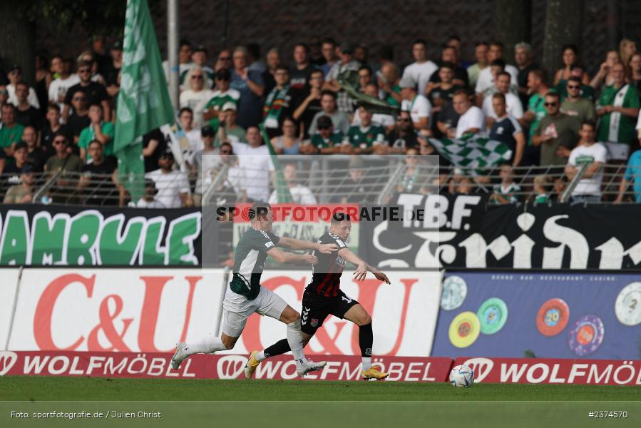 Martin Thomann, Sachs-Stadion, Schweinfurt, 15.08.2023, sport, action, BFV, Fussball, Saison 2023/2024, 2. Runde, Toto-Pokal, TSV, FCS, TSV Aubstadt, 1. FC Schweinfurt 05 - Bild-ID: 2374570