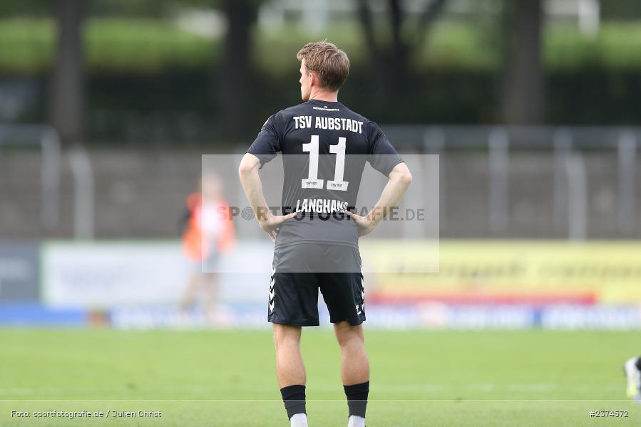 Leonard Langhans, Sachs-Stadion, Schweinfurt, 15.08.2023, sport, action, BFV, Fussball, Saison 2023/2024, 2. Runde, Toto-Pokal, TSV, FCS, TSV Aubstadt, 1. FC Schweinfurt 05 - Bild-ID: 2374572