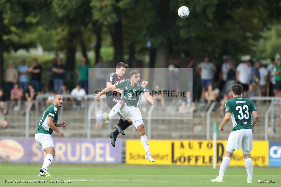 Severo Sturm, Sachs-Stadion, Schweinfurt, 15.08.2023, sport, action, BFV, Fussball, Saison 2023/2024, 2. Runde, Toto-Pokal, TSV, FCS, TSV Aubstadt, 1. FC Schweinfurt 05 - Bild-ID: 2374582 Severo Sturm, Sachs-Stadion, Schweinfurt, 15.08.2023, sport, action, BFV, Fussball, Saison 2023/2024, 2. Runde, Toto-Pokal, TSV, FCS, TSV Aubstadt, 1. FC Schweinfurt 05 - Bild-ID: 2374582