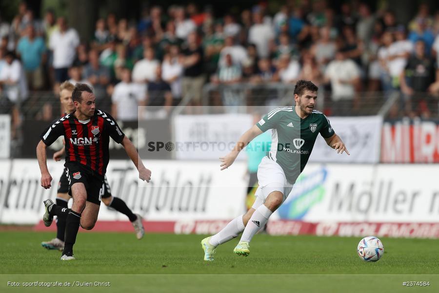 Niklas Henninger, Sachs-Stadion, Schweinfurt, 15.08.2023, sport, action, BFV, Fussball, Saison 2023/2024, 2. Runde, Toto-Pokal, TSV, FCS, TSV Aubstadt, 1. FC Schweinfurt 05 - Bild-ID: 2374584 Niklas Henninger, Sachs-Stadion, Schweinfurt, 15.08.2023, sport, action, BFV, Fussball, Saison 2023/2024, 2. Runde, Toto-Pokal, TSV, FCS, TSV Aubstadt, 1. FC Schweinfurt 05 - Bild-ID: 2374584
