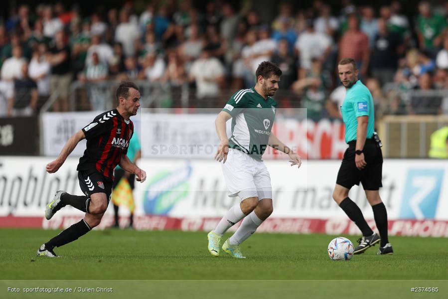 Niklas Henninger, Sachs-Stadion, Schweinfurt, 15.08.2023, sport, action, BFV, Fussball, Saison 2023/2024, 2. Runde, Toto-Pokal, TSV, FCS, TSV Aubstadt, 1. FC Schweinfurt 05 - Bild-ID: 2374585 Niklas Henninger, Sachs-Stadion, Schweinfurt, 15.08.2023, sport, action, BFV, Fussball, Saison 2023/2024, 2. Runde, Toto-Pokal, TSV, FCS, TSV Aubstadt, 1. FC Schweinfurt 05 - Bild-ID: 2374585