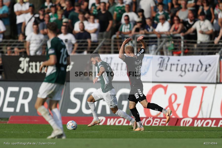 Taha Aksu, Sachs-Stadion, Schweinfurt, 15.08.2023, sport, action, BFV, Fussball, Saison 2023/2024, 2. Runde, Toto-Pokal, TSV, FCS, TSV Aubstadt, 1. FC Schweinfurt 05 - Bild-ID: 2374594 Taha Aksu, Sachs-Stadion, Schweinfurt, 15.08.2023, sport, action, BFV, Fussball, Saison 2023/2024, 2. Runde, Toto-Pokal, TSV, FCS, TSV Aubstadt, 1. FC Schweinfurt 05 - Bild-ID: 2374594