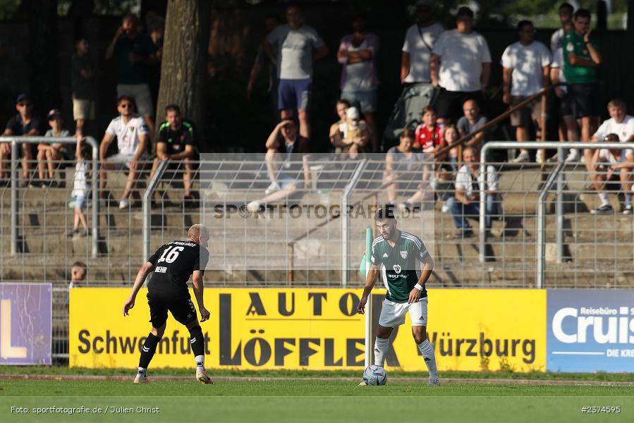 Taha Aksu, Sachs-Stadion, Schweinfurt, 15.08.2023, sport, action, BFV, Fussball, Saison 2023/2024, 2. Runde, Toto-Pokal, TSV, FCS, TSV Aubstadt, 1. FC Schweinfurt 05 - Bild-ID: 2374595 Taha Aksu, Sachs-Stadion, Schweinfurt, 15.08.2023, sport, action, BFV, Fussball, Saison 2023/2024, 2. Runde, Toto-Pokal, TSV, FCS, TSV Aubstadt, 1. FC Schweinfurt 05 - Bild-ID: 2374595