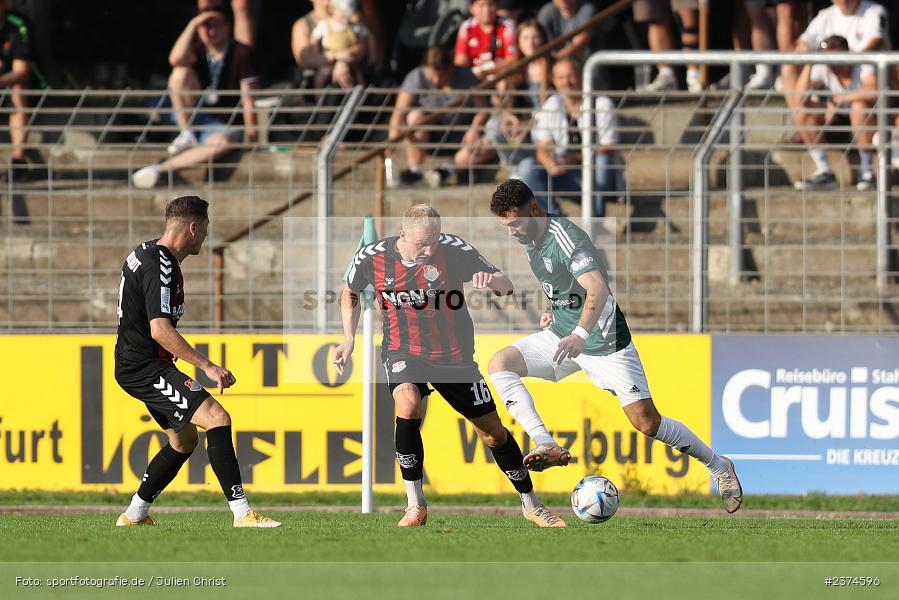 Taha Aksu, Sachs-Stadion, Schweinfurt, 15.08.2023, sport, action, BFV, Fussball, Saison 2023/2024, 2. Runde, Toto-Pokal, TSV, FCS, TSV Aubstadt, 1. FC Schweinfurt 05 - Bild-ID: 2374596 Taha Aksu, Sachs-Stadion, Schweinfurt, 15.08.2023, sport, action, BFV, Fussball, Saison 2023/2024, 2. Runde, Toto-Pokal, TSV, FCS, TSV Aubstadt, 1. FC Schweinfurt 05 - Bild-ID: 2374596