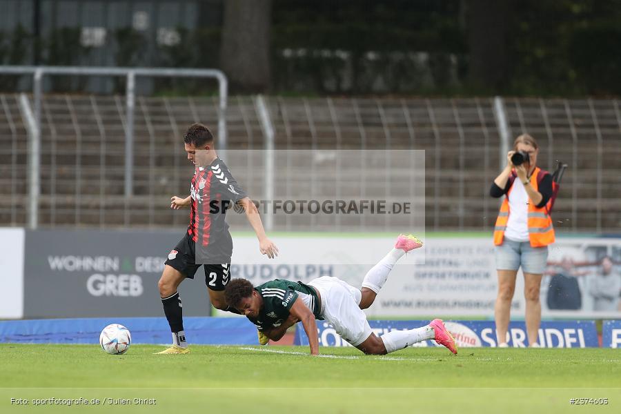 Lukas Mrozek, Sachs-Stadion, Schweinfurt, 15.08.2023, sport, action, BFV, Fussball, Saison 2023/2024, 2. Runde, Toto-Pokal, TSV, FCS, TSV Aubstadt, 1. FC Schweinfurt 05 - Bild-ID: 2374603 Lukas Mrozek, Sachs-Stadion, Schweinfurt, 15.08.2023, sport, action, BFV, Fussball, Saison 2023/2024, 2. Runde, Toto-Pokal, TSV, FCS, TSV Aubstadt, 1. FC Schweinfurt 05 - Bild-ID: 2374603