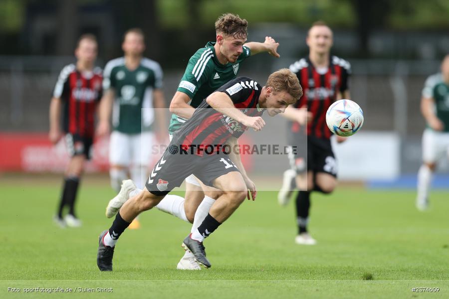 Luca Trslic, Sachs-Stadion, Schweinfurt, 15.08.2023, sport, action, BFV, Fussball, Saison 2023/2024, 2. Runde, Toto-Pokal, TSV, FCS, TSV Aubstadt, 1. FC Schweinfurt 05 - Bild-ID: 2374609 Luca Trslic, Sachs-Stadion, Schweinfurt, 15.08.2023, sport, action, BFV, Fussball, Saison 2023/2024, 2. Runde, Toto-Pokal, TSV, FCS, TSV Aubstadt, 1. FC Schweinfurt 05 - Bild-ID: 2374609