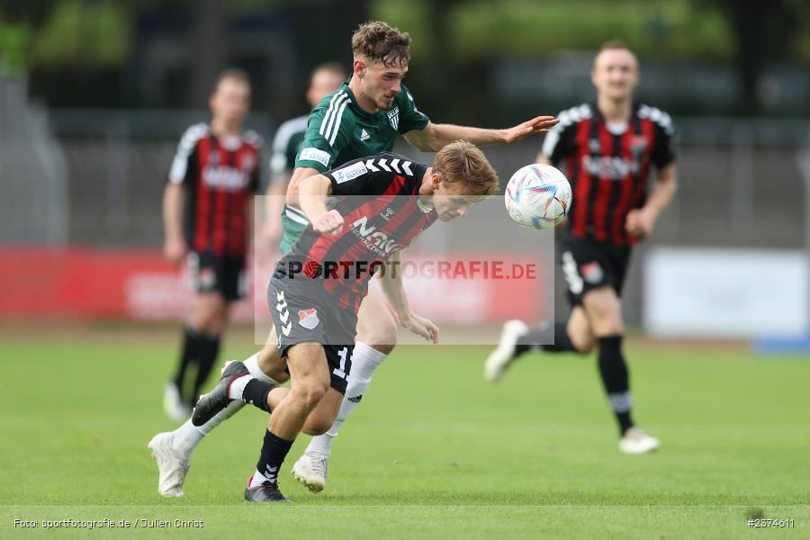 Luca Trslic, Sachs-Stadion, Schweinfurt, 15.08.2023, sport, action, BFV, Fussball, Saison 2023/2024, 2. Runde, Toto-Pokal, TSV, FCS, TSV Aubstadt, 1. FC Schweinfurt 05 - Bild-ID: 2374611 Luca Trslic, Sachs-Stadion, Schweinfurt, 15.08.2023, sport, action, BFV, Fussball, Saison 2023/2024, 2. Runde, Toto-Pokal, TSV, FCS, TSV Aubstadt, 1. FC Schweinfurt 05 - Bild-ID: 2374611