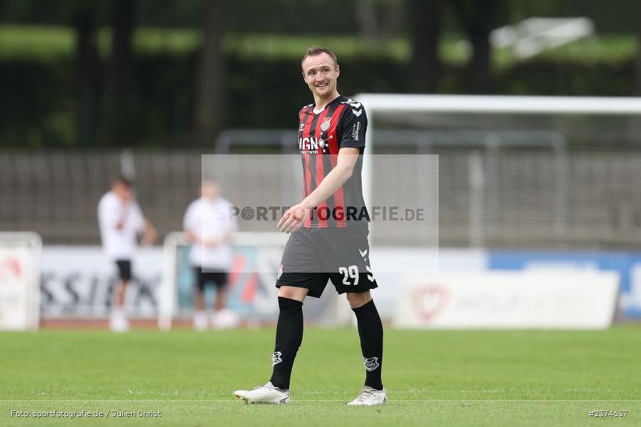 Marco Nickel, Sachs-Stadion, Schweinfurt, 15.08.2023, sport, action, BFV, Fussball, Saison 2023/2024, 2. Runde, Toto-Pokal, TSV, FCS, TSV Aubstadt, 1. FC Schweinfurt 05 - Bild-ID: 2374637
