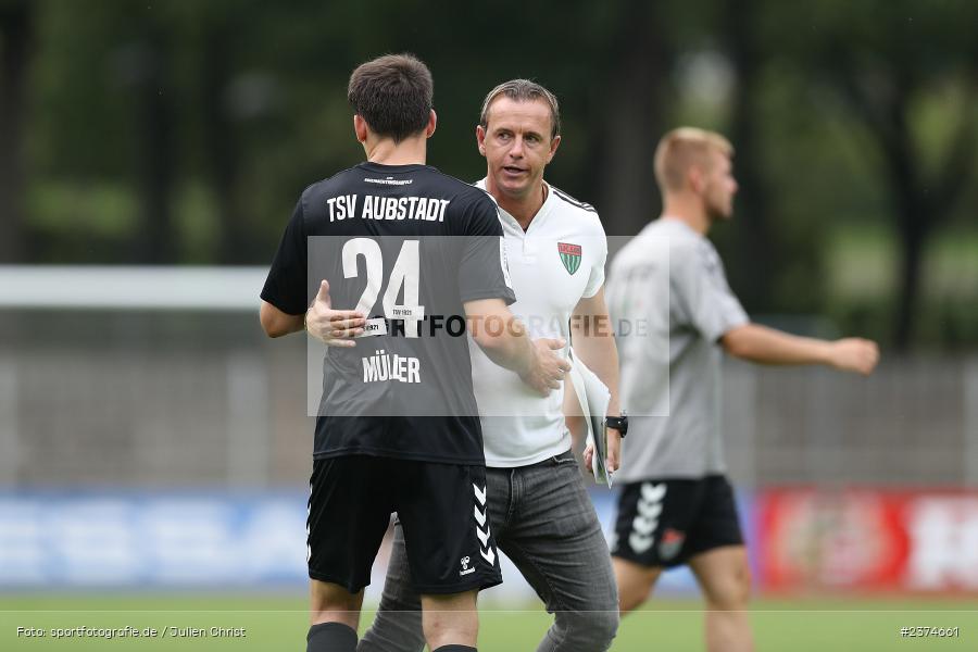 Marc Reitmaier, Sachs-Stadion, Schweinfurt, 15.08.2023, sport, action, BFV, Fussball, Saison 2023/2024, 2. Runde, Toto-Pokal, TSV, FCS, TSV Aubstadt, 1. FC Schweinfurt 05 - Bild-ID: 2374661 Marc Reitmaier, Sachs-Stadion, Schweinfurt, 15.08.2023, sport, action, BFV, Fussball, Saison 2023/2024, 2. Runde, Toto-Pokal, TSV, FCS, TSV Aubstadt, 1. FC Schweinfurt 05 - Bild-ID: 2374661