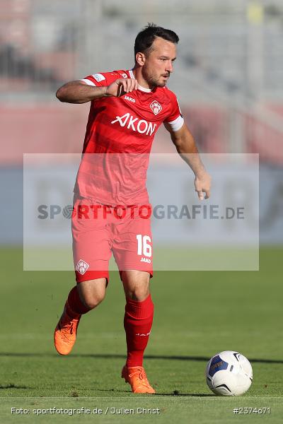 Peter Kurzweg, FLYERALARM Arena, Würzburg, 18.08.2023, sport, action, BFV, Fussball, Saison 2023/2024, 5. Spieltag, Regionalliga Bayern, TSV, FWK, TSV Aubstadt, FC Würzburger Kickers - Bild-ID: 2374671