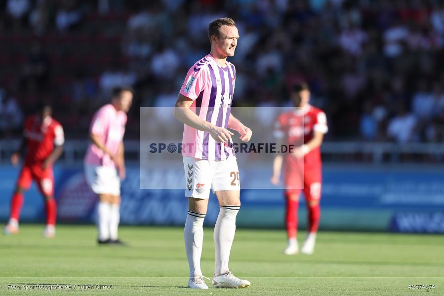 Marco Nickel, FLYERALARM Arena, Würzburg, 18.08.2023, sport, action, BFV, Fussball, Saison 2023/2024, 5. Spieltag, Regionalliga Bayern, TSV, FWK, TSV Aubstadt, FC Würzburger Kickers - Bild-ID: 2374674