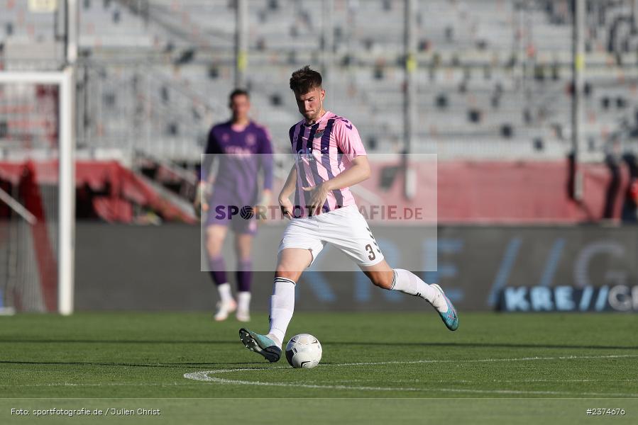 Tim Hüttl, FLYERALARM Arena, Würzburg, 18.08.2023, sport, action, BFV, Fussball, Saison 2023/2024, 5. Spieltag, Regionalliga Bayern, TSV, FWK, TSV Aubstadt, FC Würzburger Kickers - Bild-ID: 2374676