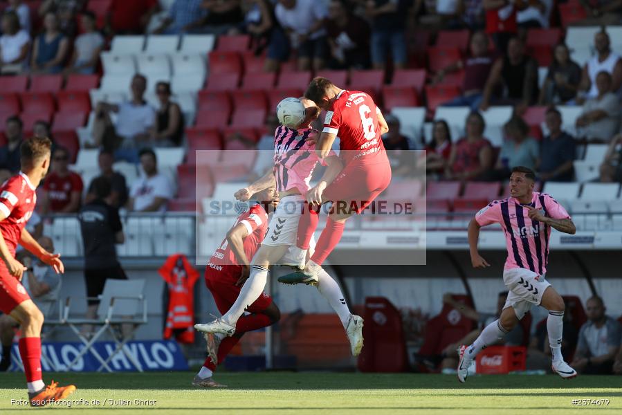 Marius Wegmann, FLYERALARM Arena, Würzburg, 18.08.2023, sport, action, BFV, Fussball, Saison 2023/2024, 5. Spieltag, Regionalliga Bayern, TSV, FWK, TSV Aubstadt, FC Würzburger Kickers - Bild-ID: 2374679