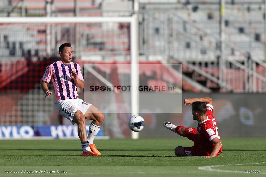 Maximilian Zaiser, FLYERALARM Arena, Würzburg, 18.08.2023, sport, action, BFV, Fussball, Saison 2023/2024, 5. Spieltag, Regionalliga Bayern, TSV, FWK, TSV Aubstadt, FC Würzburger Kickers - Bild-ID: 2374687 Maximilian Zaiser, FLYERALARM Arena, Würzburg, 18.08.2023, sport, action, BFV, Fussball, Saison 2023/2024, 5. Spieltag, Regionalliga Bayern, TSV, FWK, TSV Aubstadt, FC Würzburger Kickers - Bild-ID: 2374687