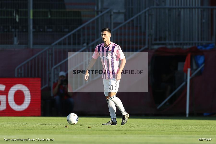 Adrian Kireski, FLYERALARM Arena, Würzburg, 18.08.2023, sport, action, BFV, Fussball, Saison 2023/2024, 5. Spieltag, Regionalliga Bayern, TSV, FWK, TSV Aubstadt, FC Würzburger Kickers - Bild-ID: 2374689 Adrian Kireski, FLYERALARM Arena, Würzburg, 18.08.2023, sport, action, BFV, Fussball, Saison 2023/2024, 5. Spieltag, Regionalliga Bayern, TSV, FWK, TSV Aubstadt, FC Würzburger Kickers - Bild-ID: 2374689