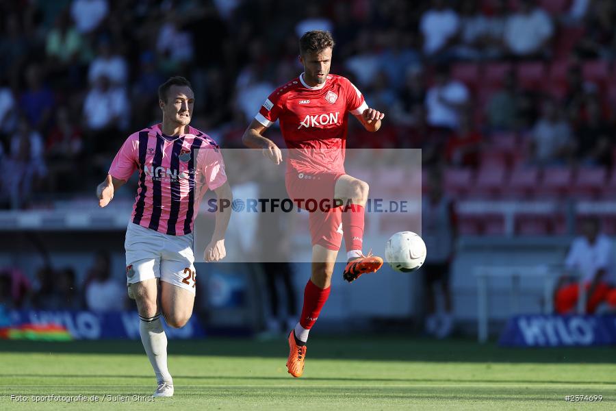 Daniel Hägele, FLYERALARM Arena, Würzburg, 18.08.2023, sport, action, BFV, Fussball, Saison 2023/2024, 5. Spieltag, Regionalliga Bayern, TSV, FWK, TSV Aubstadt, FC Würzburger Kickers - Bild-ID: 2374699 Daniel Hägele, FLYERALARM Arena, Würzburg, 18.08.2023, sport, action, BFV, Fussball, Saison 2023/2024, 5. Spieltag, Regionalliga Bayern, TSV, FWK, TSV Aubstadt, FC Würzburger Kickers - Bild-ID: 2374699