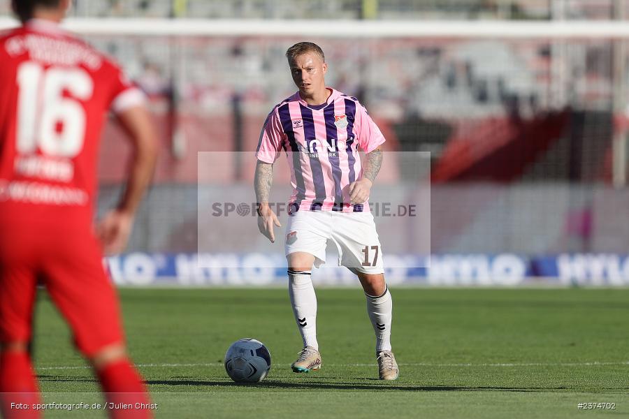 Jens Trunk, FLYERALARM Arena, Würzburg, 18.08.2023, sport, action, BFV, Fussball, Saison 2023/2024, 5. Spieltag, Regionalliga Bayern, TSV, FWK, TSV Aubstadt, FC Würzburger Kickers - Bild-ID: 2374702