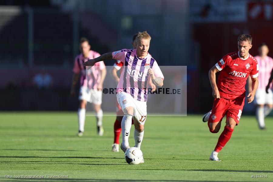 Jens Trunk, FLYERALARM Arena, Würzburg, 18.08.2023, sport, action, BFV, Fussball, Saison 2023/2024, 5. Spieltag, Regionalliga Bayern, TSV, FWK, TSV Aubstadt, FC Würzburger Kickers - Bild-ID: 2374714