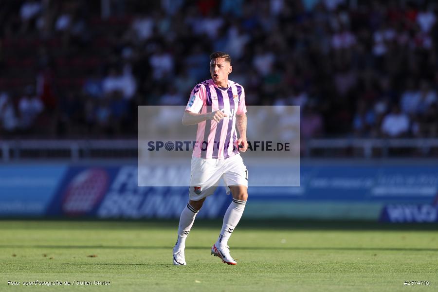 Martin Thomann, FLYERALARM Arena, Würzburg, 18.08.2023, sport, action, BFV, Fussball, Saison 2023/2024, 5. Spieltag, Regionalliga Bayern, TSV, FWK, TSV Aubstadt, FC Würzburger Kickers - Bild-ID: 2374716
