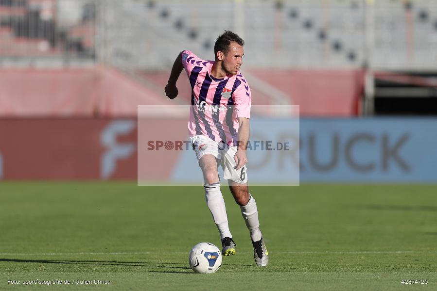 Marcel Volkmuth, FLYERALARM Arena, Würzburg, 18.08.2023, sport, action, BFV, Fussball, Saison 2023/2024, 5. Spieltag, Regionalliga Bayern, TSV, FWK, TSV Aubstadt, FC Würzburger Kickers - Bild-ID: 2374720