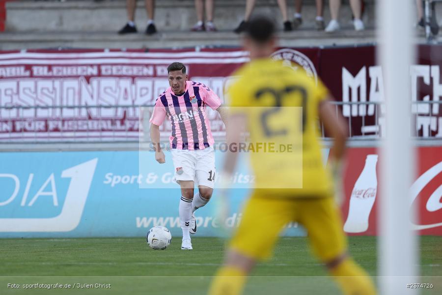 Martin Thomann, FLYERALARM Arena, Würzburg, 18.08.2023, sport, action, BFV, Fussball, Saison 2023/2024, 5. Spieltag, Regionalliga Bayern, TSV, FWK, TSV Aubstadt, FC Würzburger Kickers - Bild-ID: 2374726