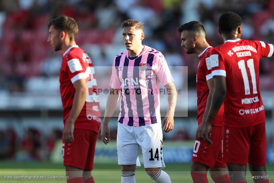 Martin Thomann, FLYERALARM Arena, Würzburg, 18.08.2023, sport, action, BFV, Fussball, Saison 2023/2024, 5. Spieltag, Regionalliga Bayern, TSV, FWK, TSV Aubstadt, FC Würzburger Kickers - Bild-ID: 2374727 Martin Thomann, FLYERALARM Arena, Würzburg, 18.08.2023, sport, action, BFV, Fussball, Saison 2023/2024, 5. Spieltag, Regionalliga Bayern, TSV, FWK, TSV Aubstadt, FC Würzburger Kickers - Bild-ID: 2374727