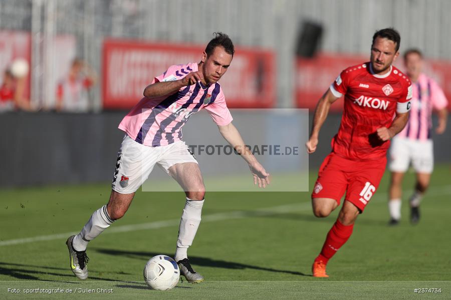 Marcel Volkmuth, FLYERALARM Arena, Würzburg, 18.08.2023, sport, action, BFV, Fussball, Saison 2023/2024, 5. Spieltag, Regionalliga Bayern, TSV, FWK, TSV Aubstadt, FC Würzburger Kickers - Bild-ID: 2374734 Marcel Volkmuth, FLYERALARM Arena, Würzburg, 18.08.2023, sport, action, BFV, Fussball, Saison 2023/2024, 5. Spieltag, Regionalliga Bayern, TSV, FWK, TSV Aubstadt, FC Würzburger Kickers - Bild-ID: 2374734
