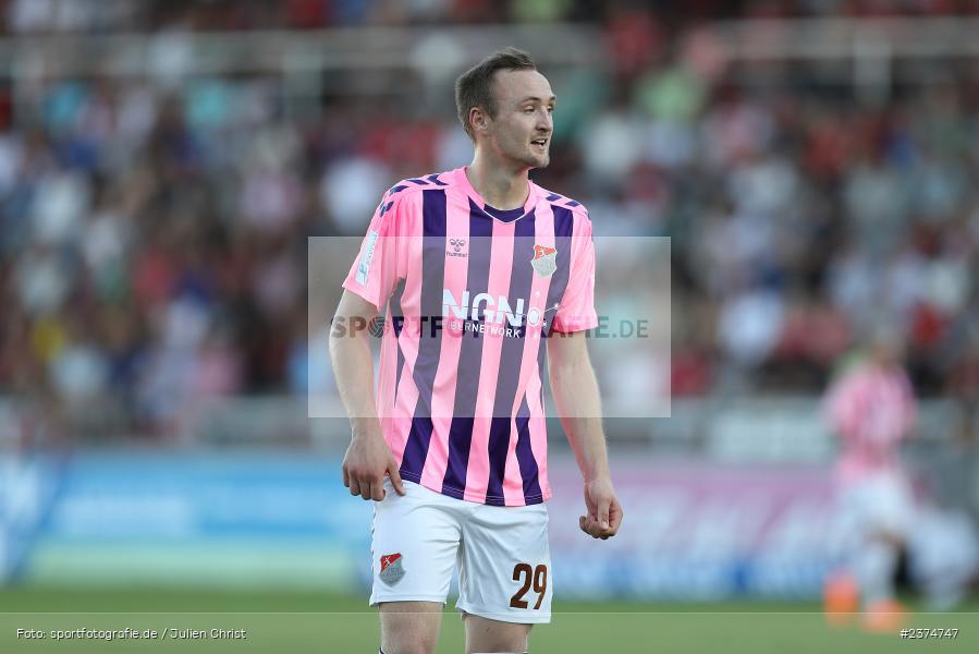 Marco Nickel, FLYERALARM Arena, Würzburg, 18.08.2023, sport, action, BFV, Fussball, Saison 2023/2024, 5. Spieltag, Regionalliga Bayern, TSV, FWK, TSV Aubstadt, FC Würzburger Kickers - Bild-ID: 2374747