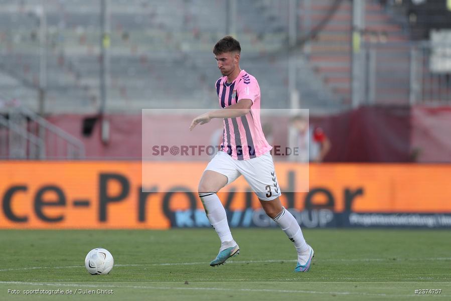 Tim Hüttl, FLYERALARM Arena, Würzburg, 18.08.2023, sport, action, BFV, Fussball, Saison 2023/2024, 5. Spieltag, Regionalliga Bayern, TSV, FWK, TSV Aubstadt, FC Würzburger Kickers - Bild-ID: 2374757