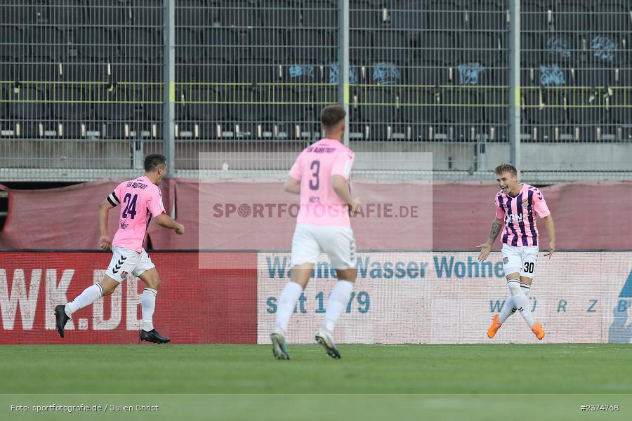Philipp Harlass, FLYERALARM Arena, Würzburg, 18.08.2023, sport, action, BFV, Fussball, Saison 2023/2024, 5. Spieltag, Regionalliga Bayern, TSV, FWK, TSV Aubstadt, FC Würzburger Kickers - Bild-ID: 2374768