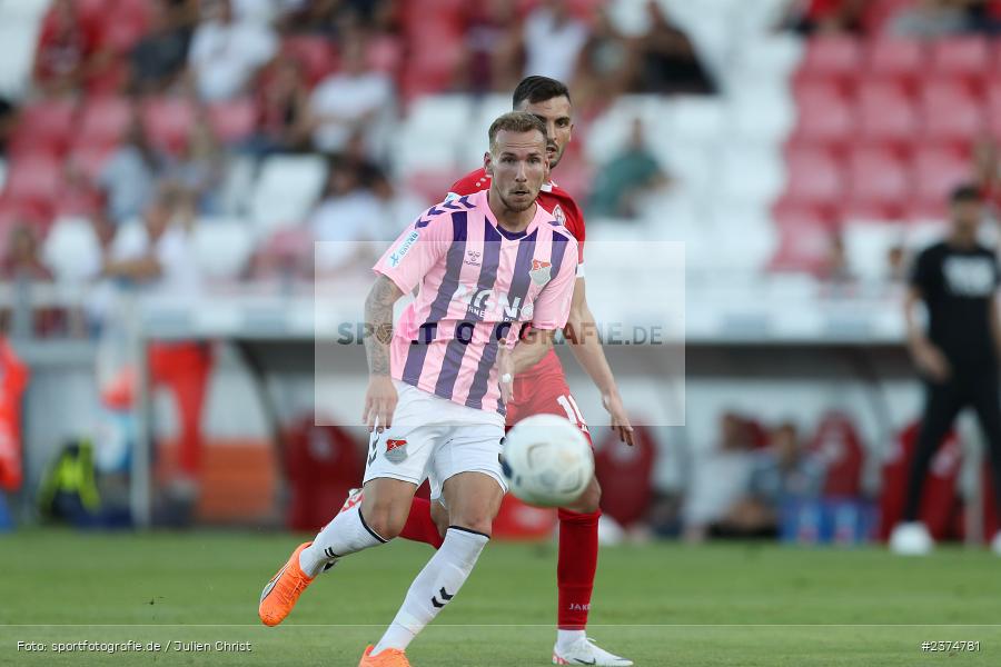 Leon Heinze, FLYERALARM Arena, Würzburg, 18.08.2023, sport, action, BFV, Fussball, Saison 2023/2024, 5. Spieltag, Regionalliga Bayern, TSV, FWK, TSV Aubstadt, FC Würzburger Kickers - Bild-ID: 2374781 Leon Heinze, FLYERALARM Arena, Würzburg, 18.08.2023, sport, action, BFV, Fussball, Saison 2023/2024, 5. Spieltag, Regionalliga Bayern, TSV, FWK, TSV Aubstadt, FC Würzburger Kickers - Bild-ID: 2374781