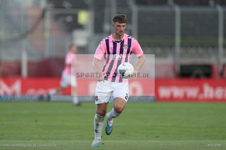 Tim Hüttl, FLYERALARM Arena, Würzburg, 18.08.2023, sport, action, BFV, Fussball, Saison 2023/2024, 5. Spieltag, Regionalliga Bayern, TSV, FWK, TSV Aubstadt, FC Würzburger Kickers - Bild-ID: 2374785 Tim Hüttl, FLYERALARM Arena, Würzburg, 18.08.2023, sport, action, BFV, Fussball, Saison 2023/2024, 5. Spieltag, Regionalliga Bayern, TSV, FWK, TSV Aubstadt, FC Würzburger Kickers - Bild-ID: 2374785