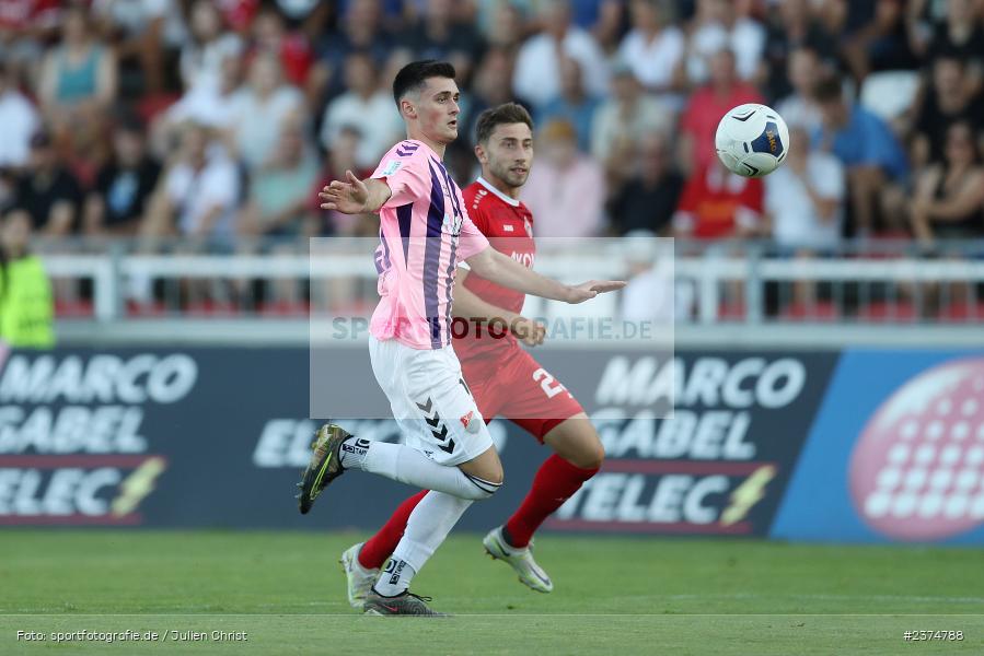Adrian Kireski, FLYERALARM Arena, Würzburg, 18.08.2023, sport, action, BFV, Fussball, Saison 2023/2024, 5. Spieltag, Regionalliga Bayern, TSV, FWK, TSV Aubstadt, FC Würzburger Kickers - Bild-ID: 2374788 Adrian Kireski, FLYERALARM Arena, Würzburg, 18.08.2023, sport, action, BFV, Fussball, Saison 2023/2024, 5. Spieltag, Regionalliga Bayern, TSV, FWK, TSV Aubstadt, FC Würzburger Kickers - Bild-ID: 2374788
