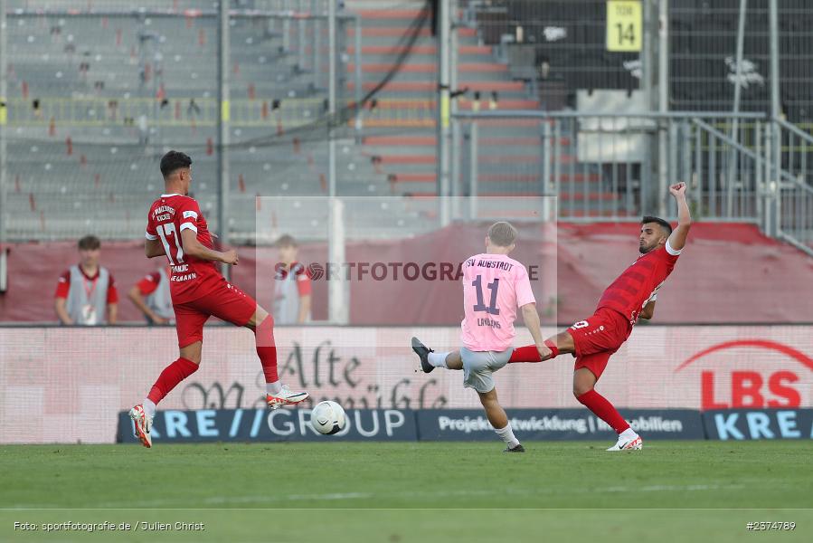 Leonard Langhans, FLYERALARM Arena, Würzburg, 18.08.2023, sport, action, BFV, Fussball, Saison 2023/2024, 5. Spieltag, Regionalliga Bayern, TSV, FWK, TSV Aubstadt, FC Würzburger Kickers - Bild-ID: 2374789 Leonard Langhans, FLYERALARM Arena, Würzburg, 18.08.2023, sport, action, BFV, Fussball, Saison 2023/2024, 5. Spieltag, Regionalliga Bayern, TSV, FWK, TSV Aubstadt, FC Würzburger Kickers - Bild-ID: 2374789
