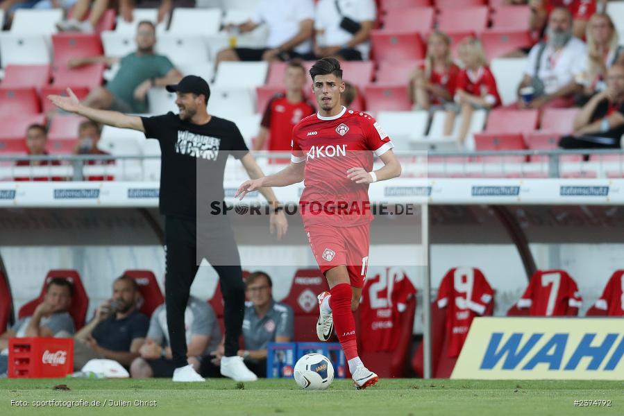 Ivan Franjic, FLYERALARM Arena, Würzburg, 18.08.2023, sport, action, BFV, Fussball, Saison 2023/2024, 5. Spieltag, Regionalliga Bayern, TSV, FWK, TSV Aubstadt, FC Würzburger Kickers - Bild-ID: 2374792