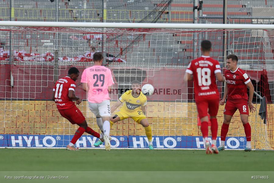 Marco Nickel, FLYERALARM Arena, Würzburg, 18.08.2023, sport, action, BFV, Fussball, Saison 2023/2024, 5. Spieltag, Regionalliga Bayern, TSV, FWK, TSV Aubstadt, FC Würzburger Kickers - Bild-ID: 2374803 Marco Nickel, FLYERALARM Arena, Würzburg, 18.08.2023, sport, action, BFV, Fussball, Saison 2023/2024, 5. Spieltag, Regionalliga Bayern, TSV, FWK, TSV Aubstadt, FC Würzburger Kickers - Bild-ID: 2374803