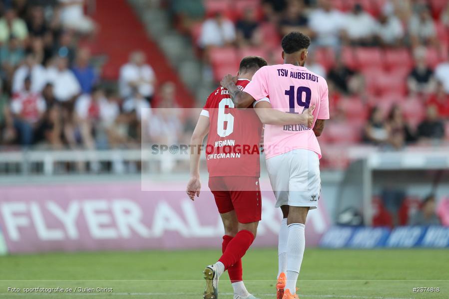 Michael Dellinger, FLYERALARM Arena, Würzburg, 18.08.2023, sport, action, BFV, Fussball, Saison 2023/2024, 5. Spieltag, Regionalliga Bayern, TSV, FWK, TSV Aubstadt, FC Würzburger Kickers - Bild-ID: 2374818 Michael Dellinger, FLYERALARM Arena, Würzburg, 18.08.2023, sport, action, BFV, Fussball, Saison 2023/2024, 5. Spieltag, Regionalliga Bayern, TSV, FWK, TSV Aubstadt, FC Würzburger Kickers - Bild-ID: 2374818