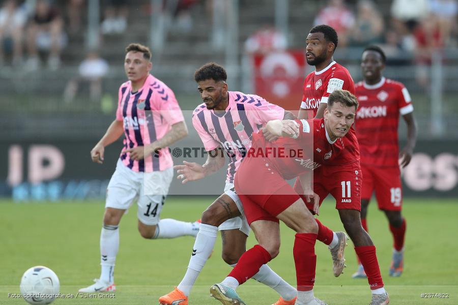 Michael Dellinger, FLYERALARM Arena, Würzburg, 18.08.2023, sport, action, BFV, Fussball, Saison 2023/2024, 5. Spieltag, Regionalliga Bayern, TSV, FWK, TSV Aubstadt, FC Würzburger Kickers - Bild-ID: 2374822 Michael Dellinger, FLYERALARM Arena, Würzburg, 18.08.2023, sport, action, BFV, Fussball, Saison 2023/2024, 5. Spieltag, Regionalliga Bayern, TSV, FWK, TSV Aubstadt, FC Würzburger Kickers - Bild-ID: 2374822